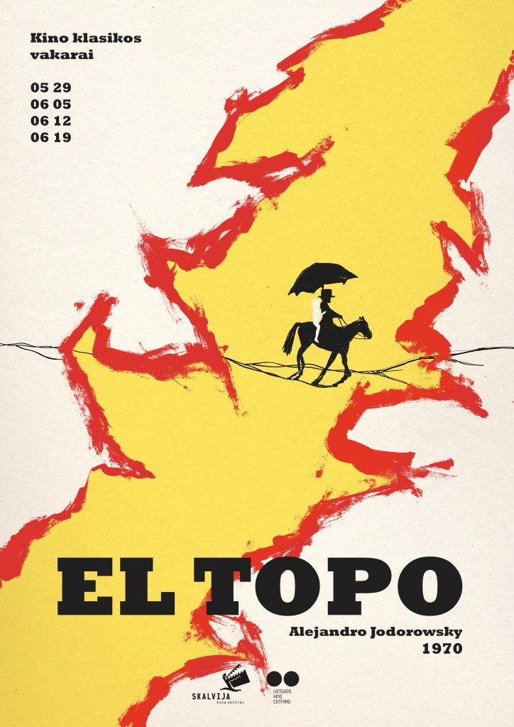 El Topo Poster by Paulina Ružauskaitė Polly Rouge
