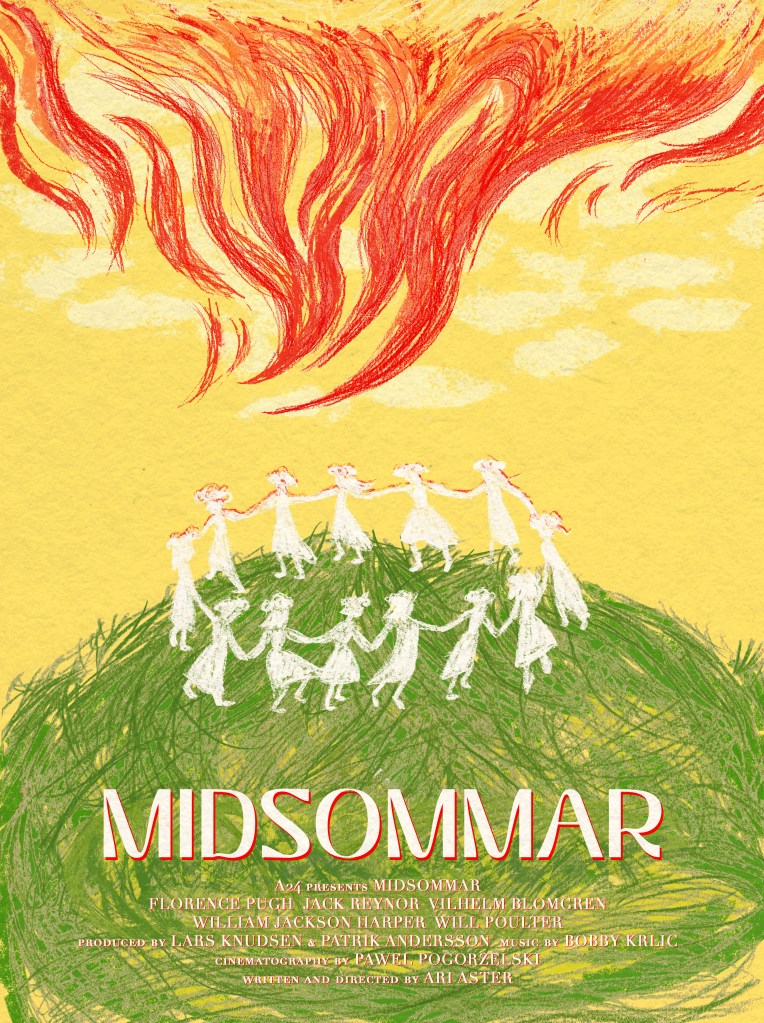 Midsommar Poster by Paulina Ružauskaitė Polly Rouge